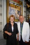 Amsterdam, 17 Juli 2013
Premiere Hans Klok The New Houdini in theater Carrï¿½. 
Met op de foto  Pamela Teves met haar partner Ruud Drupsteen