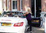 Amsterdam 23 juli 2013
Patricia Paay en Nicky v dam in hun mercedes cabrio.
Peter Smulders bv