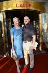 Amsterdam, 17 Juli 2013
Premiere Hans Klok The New Houdini in theater Carrï¿½. 
Met op de foto  Plien v Bennekom met partner
