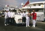 Cannes, 28 Augustus 1990
Prins de Lignac (Abraham v Leeuwen) met zijn 