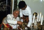 Cannes, 28 Augustus 1990
Prins de Lignac (Abraham v Leeuwen) met zijn 