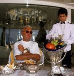 Cannes, 28 Augustus 1990
Prins de Lignac (Abraham v Leeuwen) met zijn 