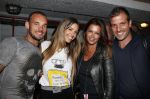 Amsterdam 3 juli 2013
Sjaak Swart 75 jaar . Hij viert dat met een wedstrijd met oud ajax spelers in het Olympisch stadion. Sabia Boulahrouz Yolanthe Sneijder Cabau met hun mannen Wesley Sneijder en Rafael v d Vaart
Peter Smulders bv