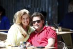 Amsterdam 9 juli 2013
Renee Gunning met nieuwe vriend op terras bij Loetje.
Peter Smulders bv
