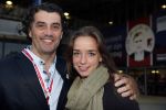 Amsterdam 3 juli 2013
Sjaak Swart 75 jaar . Hij viert dat met een wedstrijd met oud ajax spelers in het Olympisch stadion. Ron Bertelink met vriendin
Peter Smulders bv