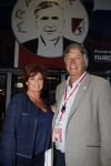 Amsterdam 3 juli 2013
Sjaak Swart 75 jaar . Hij viert dat met een wedstrijd met oud ajax spelers in het Olympisch stadion. Ron en Yvonne Brandsteder
Peter Smulders bv