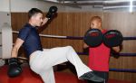 Amsterdam 23 juli 2013
Ron Link trainen met personal trainer Oswin Beingsick .
Peter Smulders bv