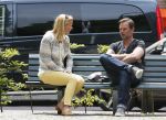 Amsterdam 2 juli 2013
Ronald de Boer zit gezellig in het zonnetje met zijn schoonzus Helen de Boer.
Peter Smulders bv