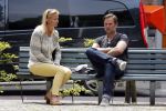 Amsterdam 2 juli 2013
Ronald de Boer zit gezellig in het zonnetje met zijn schoonzus Helen de Boer.
Peter Smulders bv