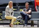 Amsterdam 2 juli 2013
Ronald de Boer zit gezellig in het zonnetje met zijn schoonzus Helen de Boer.
Peter Smulders bv