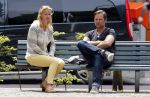 Amsterdam 2 juli 2013
Ronald de Boer zit gezellig in het zonnetje met zijn schoonzus Helen de Boer.
Peter Smulders bv