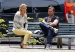 Amsterdam 2 juli 2013
Ronald de Boer zit gezellig in het zonnetje met zijn schoonzus Helen de Boer.
Peter Smulders bv