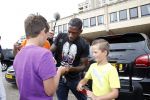 Noordwijk 12 augustus 2013
De spelers van het nederlands elftal verzamelen in het hotel Huis ter Duin voor de vriendschappelijke wedstrijd Portugal-Nederland. Ruben Schaken met zijn porsche cayenne
Peter Smulders bv