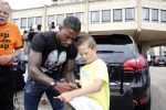 Noordwijk 12 augustus 2013
De spelers van het nederlands elftal verzamelen in het hotel Huis ter Duin voor de vriendschappelijke wedstrijd Portugal-Nederland. Ruben Schaken met zijn porsche cayenne
Peter Smulders bv