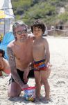 ibiza 15 juli 2013
Ruud en Aafke de wild met hun kinderen Toy Travis Johnny en Teddy op coco beach.
Peter Smulders bv