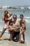 ibiza 15 juli 2013
Ruud en Aafke de wild met hun kinderen Toy Travis Johnny en Teddy op coco beach.
Peter Smulders bv
