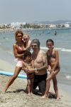 ibiza 15 juli 2013
Ruud en Aafke de wild met hun kinderen Toy Travis Johnny en Teddy op coco beach.
Peter Smulders bv