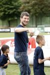 Amsterdam 29 juni 2013
Voetbaltournooi op de toekomst (ajax) voor de stichting de upside van down
met diverse bn ers en oud voetballers.. Syndroom van down. Sebastiaan Labrie
Peter Smulders bv