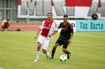 Amsterdam 3 juli 2013
Sjaak Swart 75 jaar . Hij viert dat met een wedstrijd met oud ajax spelers in het Olympisch stadion. Shota Arveladze
Peter Smulders bv