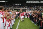 Amsterdam 3 juli 2013
Sjaak Swart 75 jaar . Hij viert dat met een wedstrijd met oud ajax spelers in het Olympisch stadion.
Peter Smulders bv