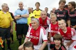 Amsterdam 3 juli 2013
Sjaak Swart 75 jaar . Hij viert dat met een wedstrijd met oud ajax spelers in het Olympisch stadion.
Peter Smulders bv
