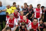 Amsterdam 3 juli 2013
Sjaak Swart 75 jaar . Hij viert dat met een wedstrijd met oud ajax spelers in het Olympisch stadion.
Peter Smulders bv