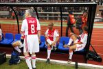 Amsterdam 3 juli 2013
Sjaak Swart 75 jaar . Hij viert dat met een wedstrijd met oud ajax spelers in het Olympisch stadion.
Peter Smulders bv