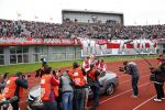 Amsterdam 3 juli 2013
Sjaak Swart 75 jaar . Hij viert dat met een wedstrijd met oud ajax spelers in het Olympisch stadion. Sjaak Swart met zijn kleinkinderen
Peter Smulders bv