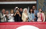 Amsterdam 3 juli 2013
Sjaak Swart 75 jaar . Hij viert dat met een wedstrijd met oud ajax spelers in het Olympisch stadion. familie vrouw en kinderen Sjaak
Peter Smulders bv