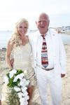 ibiza 12 juli 2013
Jan Reus en Sonja Bakker trouwen bij strandtent Sa Flama op ibiza alle 5 hun kinderen inclusief Bram zijn natuurlijk aanwezig.
Peter Smulders bv