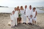 ibiza 12 juli 2013
Jan Reus en Sonja Bakker trouwen bij strandtent Sa Flama op ibiza alle 5 hun kinderen inclusief Bram zijn natuurlijk aanwezig.
Peter Smulders bv