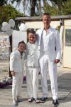 ibiza 12 juli 2013
Jan Reus en Sonja Bakker trouwen bij strandtent Sa Flama op ibiza alle 5 hun kinderen inclusief Bram zijn natuurlijk aanwezig.
Peter Smulders bv