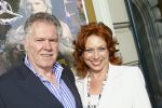 Amsterdam, 17 Juli 2013
Premiere Hans Klok The New Houdini in theater Carrï¿½. 
Met op de foto  Sylvia Schuyer met haar partner Hans v d Groef.