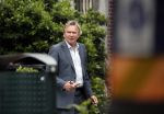 Amsterdam 2 juli 2013
Tom Egbers met een vriendin op terras.
Peter Smulders bv
