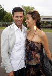 Amsterdam 26 juni 2013
Jackie's best dressed in the oyster club bij het olympisch stadion. Touriya Haoud  Vaughan met haar man Greg Vaughan
Peter Smulders bv