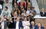 Amsterdam 3 juli 2013
Sjaak Swart 75 jaar . Hij viert dat met een wedstrijd met oud ajax spelers in het Olympisch stadion. Yolanthe Sneijder Cabau met familie van Wesley op de tribune
Peter Smulders bv