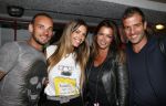 Amsterdam 3 juli 2013
Sjaak Swart 75 jaar . Hij viert dat met een wedstrijd met oud ajax spelers in het Olympisch stadion. Sabia Boulahrouz Yolanthe Sneijder Cabau met hun mannen Wesley Sneijder en Rafael v d Vaart
Peter Smulders bv