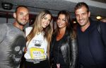 Amsterdam 3 juli 2013
Sjaak Swart 75 jaar . Hij viert dat met een wedstrijd met oud ajax spelers in het Olympisch stadion. Sabia Boulahrouz Yolanthe Sneijder Cabau met hun mannen Wesley Sneijder en Rafael v d Vaart
Peter Smulders bv