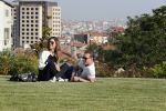 istanbul 22 mei 2013
Wesley Sneijder en zijn vrouw Yolanthe Sneijder Cabau met hun hond voor hun huis in Istanbul
Peter Smulders bv