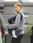 Amsterdam 17 juni 2014
Caro Lensen met broer baby en dochter.