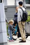 Amsterdam 17 juni 2014
Caro Lensen met broer baby en dochter.