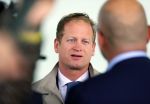 Amsterdam 24 juni 2015 
Rechtzaak Badr Hari inzake Koen Everink in de nieuwe rechtbank (paleis van justitie) in Amsterdam. Zijn advocaat Benedicte Ficq was ook aanwezig. Alexander de Swart de advocaat van Koen Everink