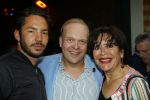 Den Haag 16 juli 2015
Verjaardagsfeestje Frits Huffnagel in Den Haag.
De vermeende vriend van Bridget Maasland Allard v Santbrink met zijn moeder Liesbeth v Dijk