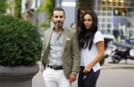 Amsterdam 12 augustus 2015
Amanda Balk met haar vriend