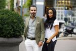 Amsterdam 12 augustus 2015
Amanda Balk met haar vriend