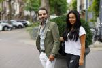 Amsterdam 12 augustus 2015
Amanda Balk met haar vriend