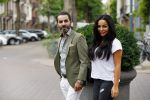 Amsterdam 12 augustus 2015
Amanda Balk met haar vriend