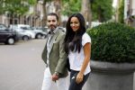 Amsterdam 12 augustus 2015
Amanda Balk met haar vriend