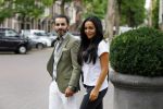 Amsterdam 12 augustus 2015
Amanda Balk met haar vriend