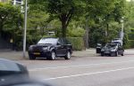 Amsterdam 13 juni 2015
Amanda Beekman haalt haar kinderen op bij ex man Martijn Krabbe.